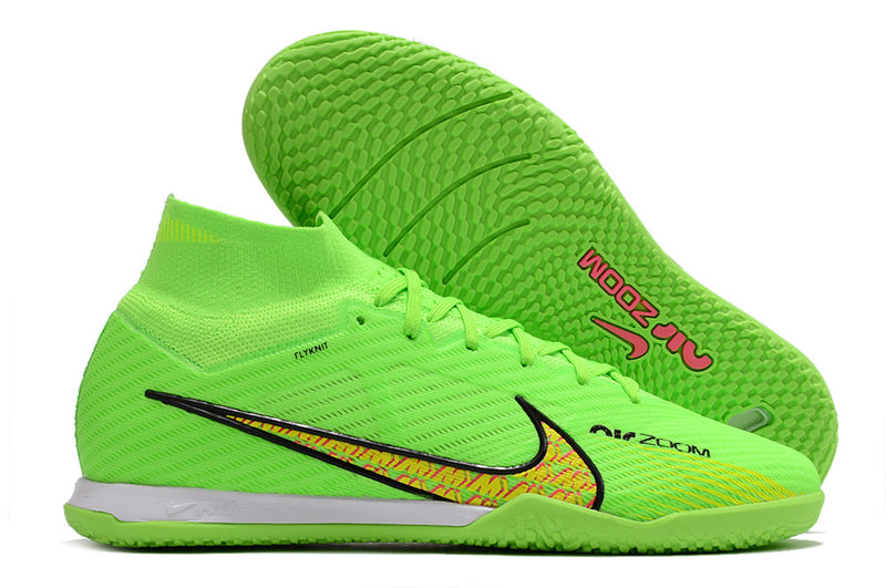 Chuteira Futsal Nike Air Zoom Mercurial Superfly 9 Elite IC Verde