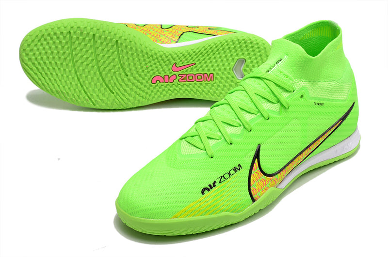 Chuteira Futsal Nike Air Zoom Mercurial Superfly 9 Elite IC Verde